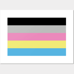 Polygender Flag Posters and Art